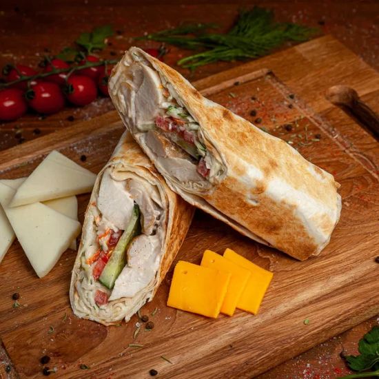 Шаурма Сырная с Курицей