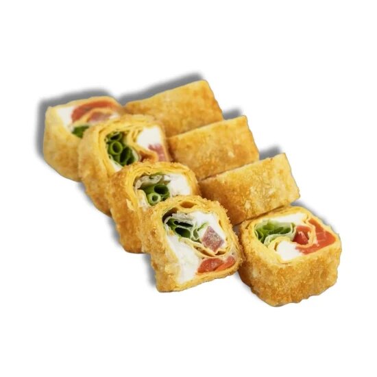 Темпура тортилья с лососем