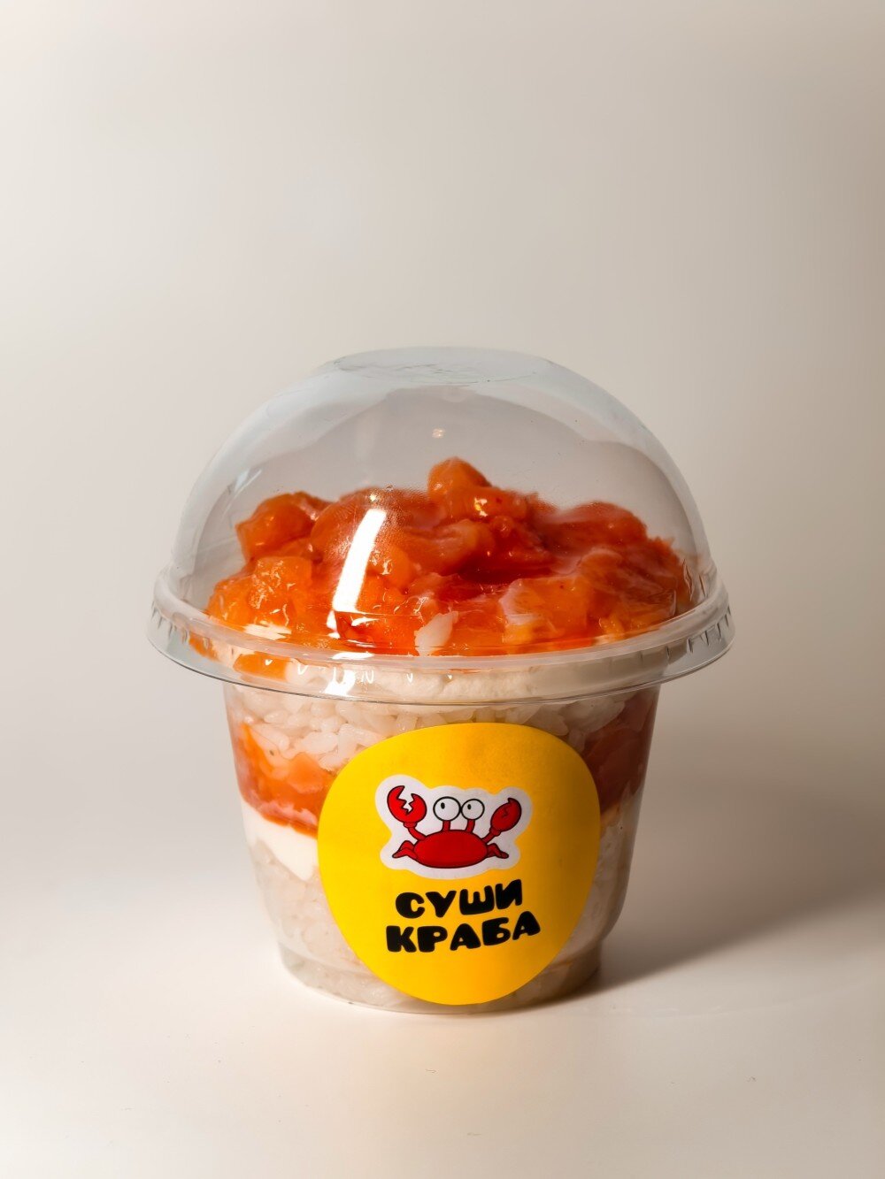 Трайфл с лососем