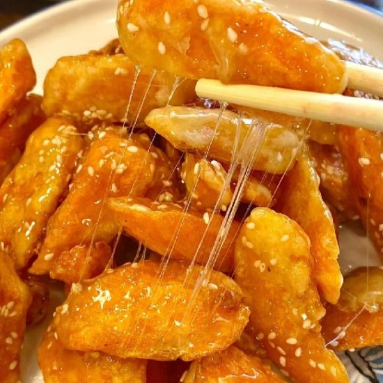 拔丝地瓜 / Китайский чак-чак