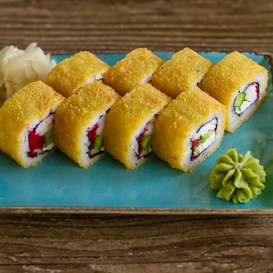 Калифорния темпура с креветкой