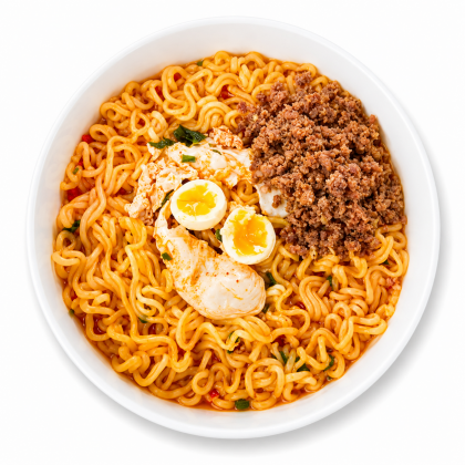 Лапша с мясом