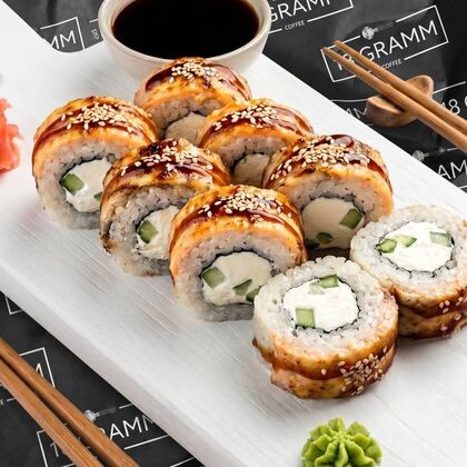 Ролл «Запеченная филадельфия»