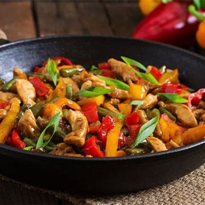 Жаровня с курицей