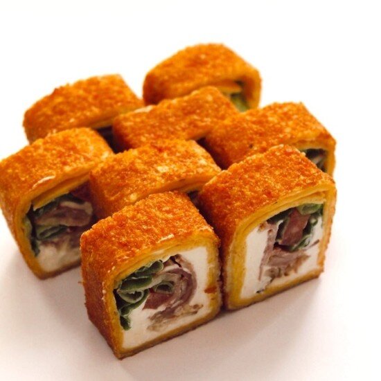 Тортилья с беконом