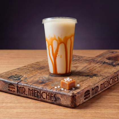 Карамельный молочный коктейль