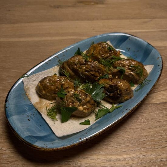 Шампиньоны на углях