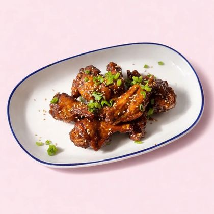 Куриные крылья в глазури