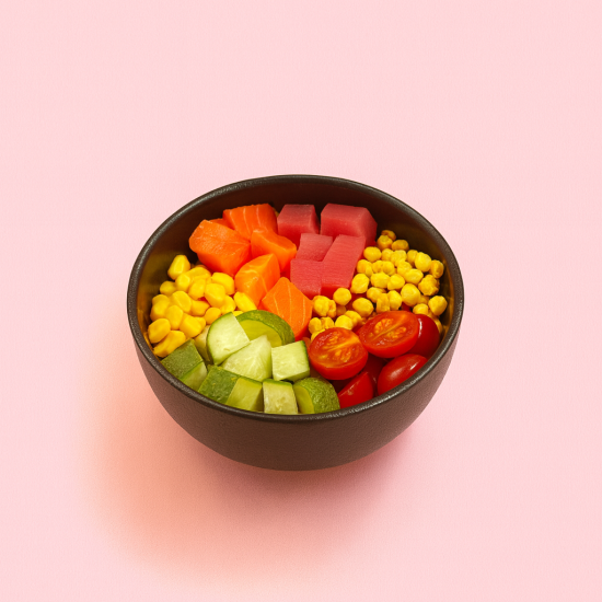 Поке с Лососем и тунцом