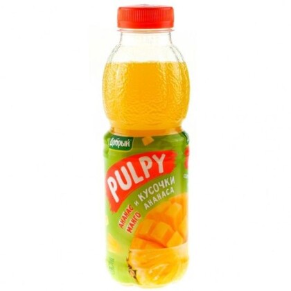 Добрый Pulpy Анананс-манго