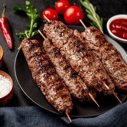 Люля-кебаб из  баранины