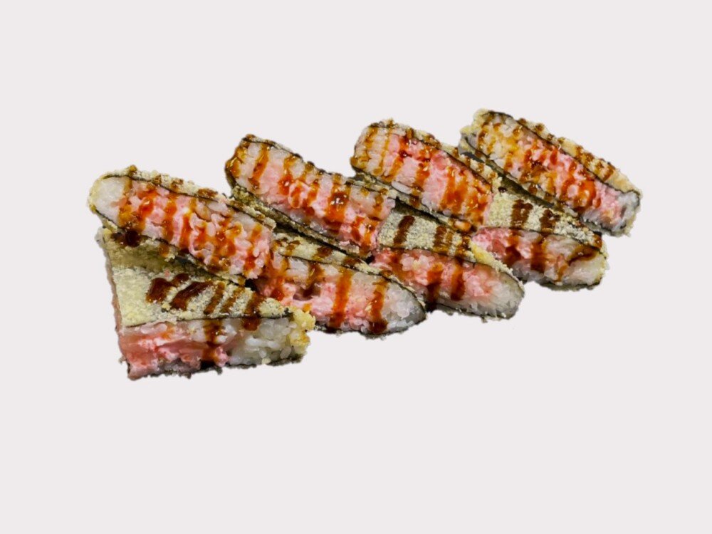 Суши-сэндвич с лососем