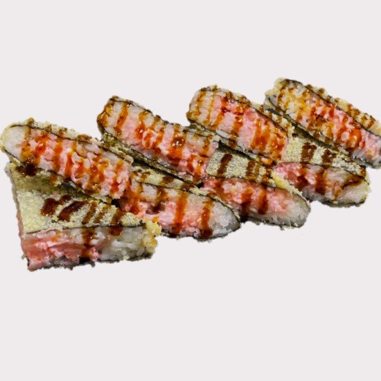 Суши-сэндвич с лососем