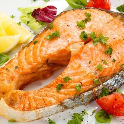 Стейк из семги