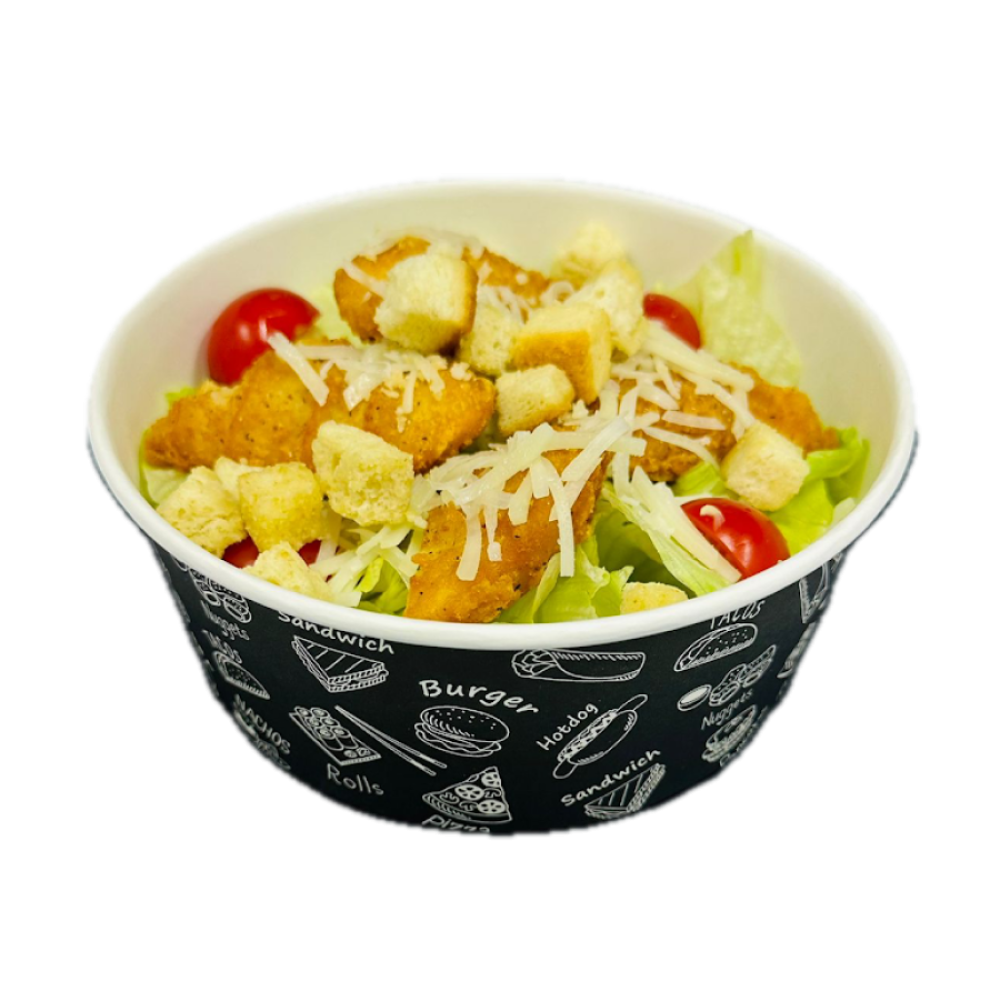 САЛАТ ЦЕЗАРЬ С КУРИЦЕЙ