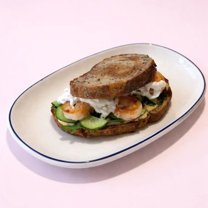 Сэндвич с креветками