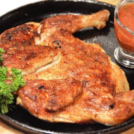 Курица табака