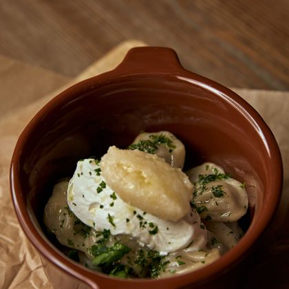 Пельмени с судаком