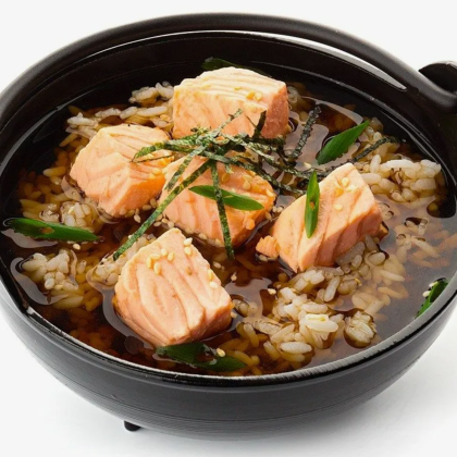 Мисо суп с лососем