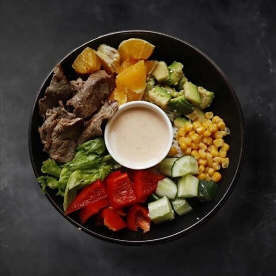 Поке с говядиной