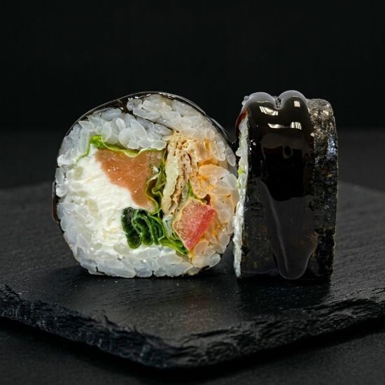 КимБап с лососем