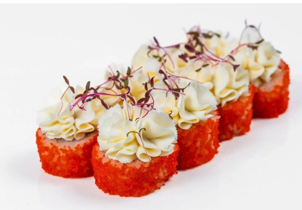 Фуджи с лососем