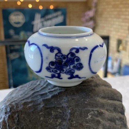 Японская чаша с узором