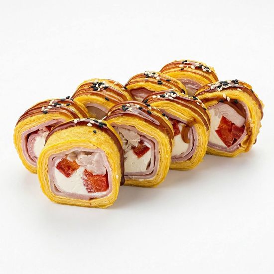 жаренная тортилья с беконом