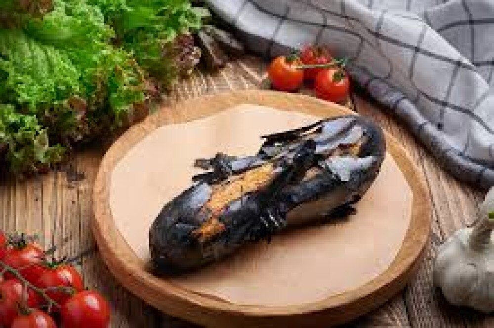 Баклажан на углях