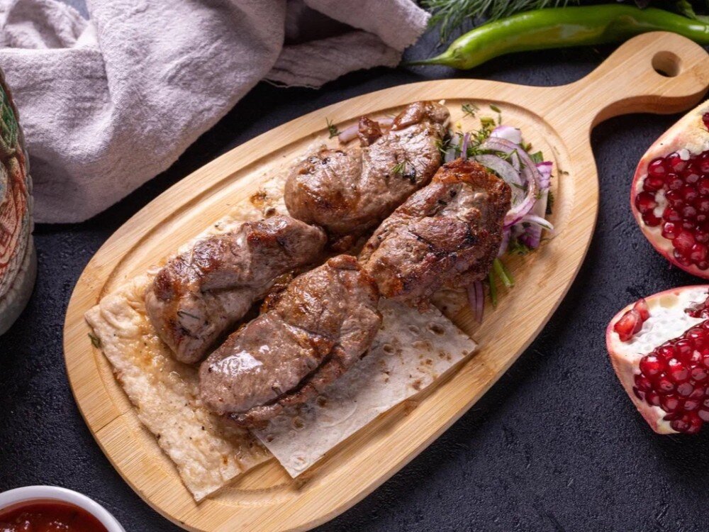 Шашлык из бараньей мякоти