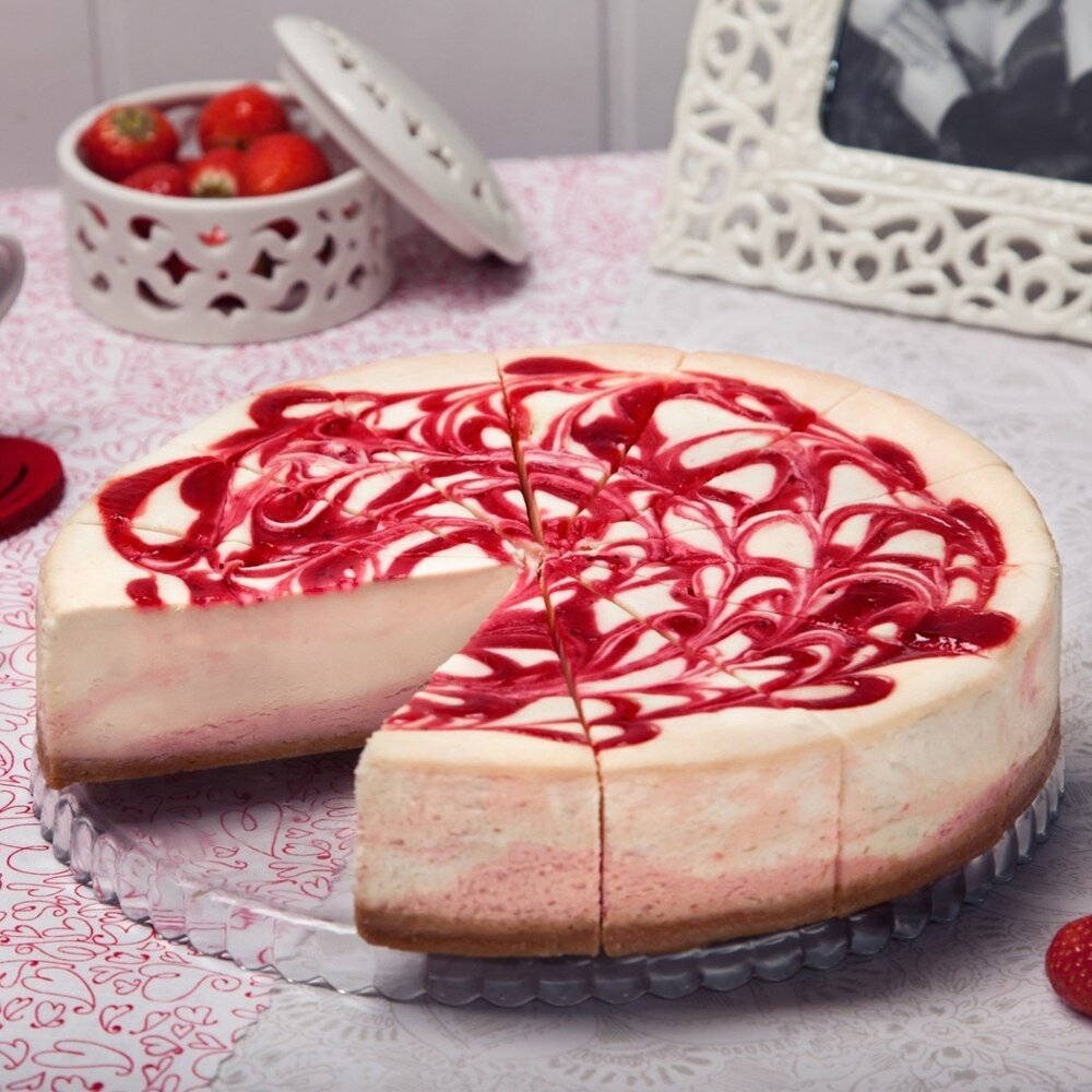 Чизкейк клубничный