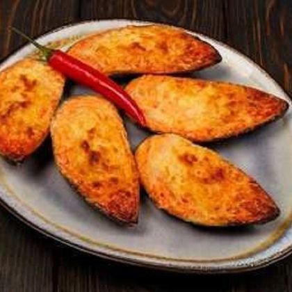Запечённые мидии киви в соусе яки (5 шт)