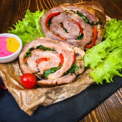 Рулет из свинины