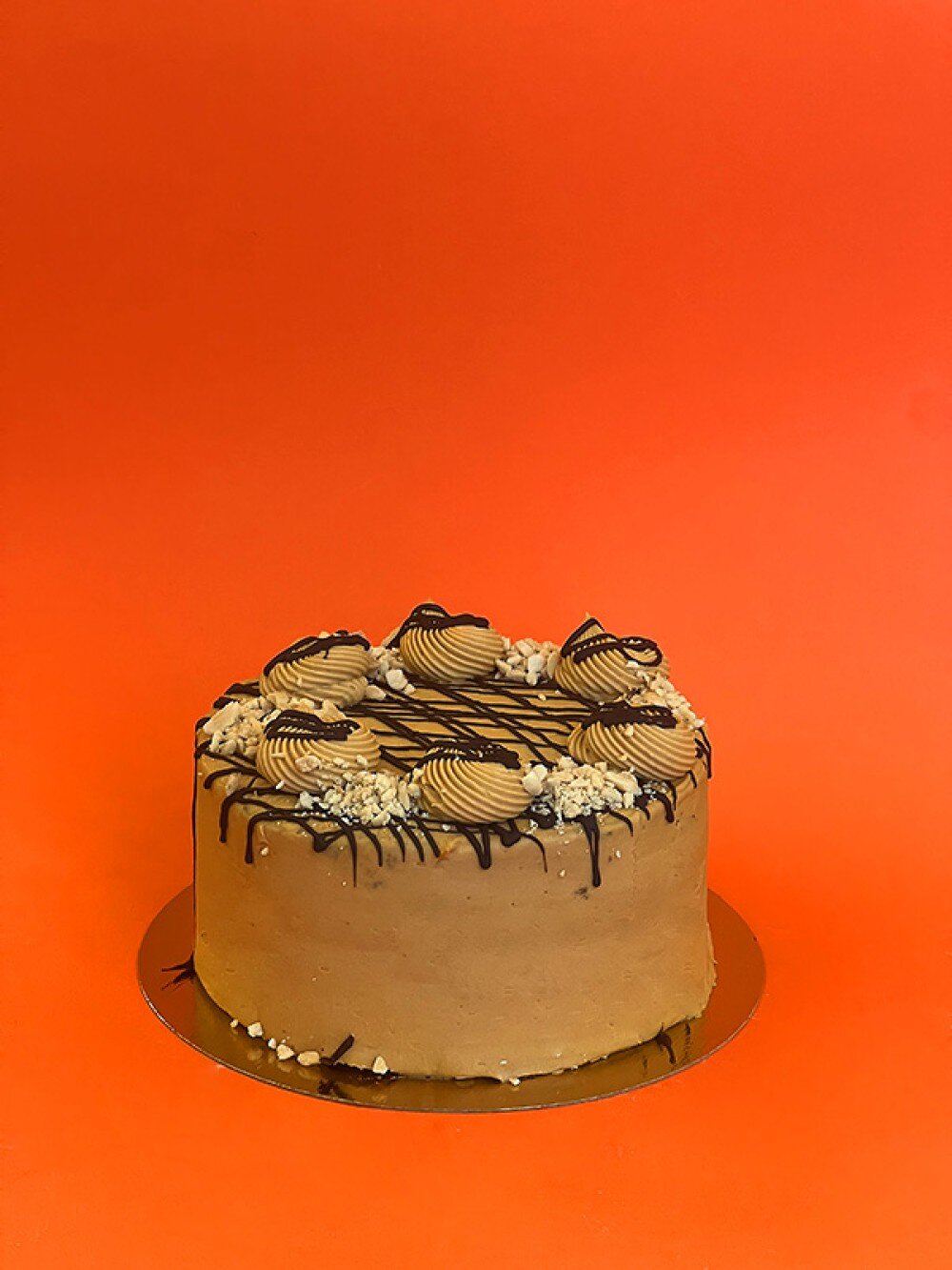 Торт "Карамельно-Ореховый"