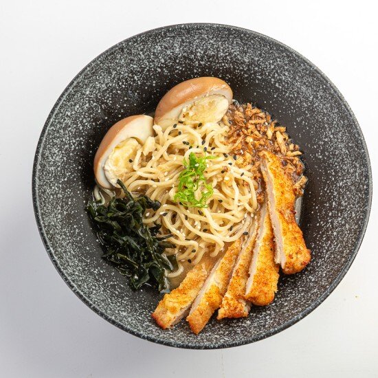 Мисо рамен со свининой тонкацу