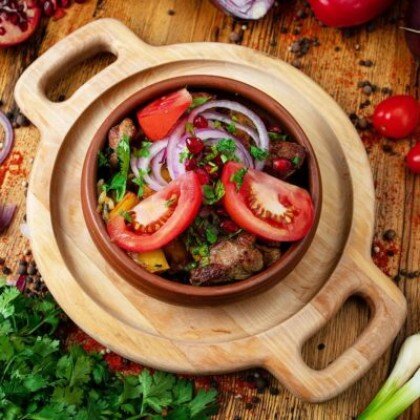 Оджахури со свининой\ с говядиной