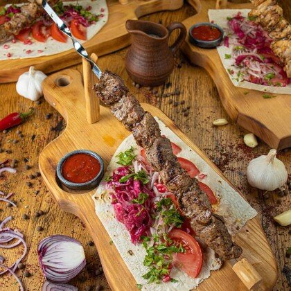 Шашлык из куриного бедра