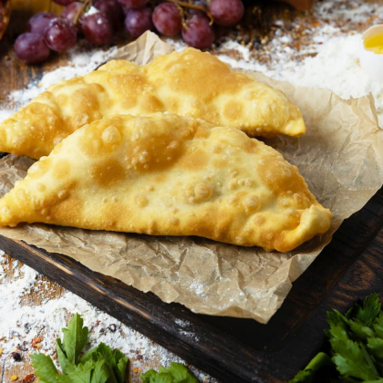 Чебуреки с бараниной