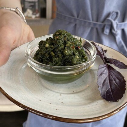 Аджика грузинская зелёная