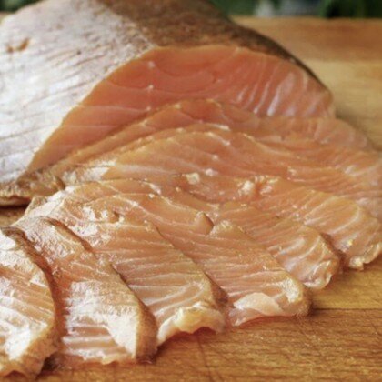 Лосось холодного копчения