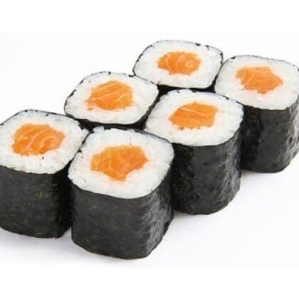 Мини ролл с лососем