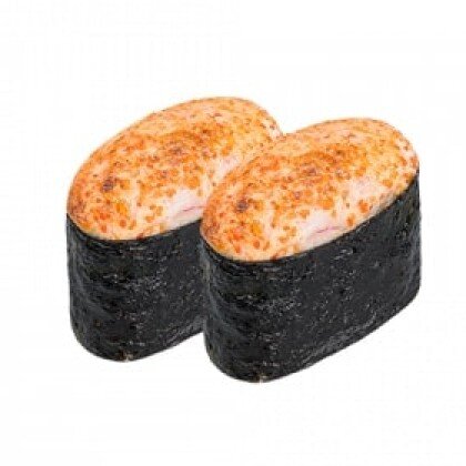 Запеченные суши креветка