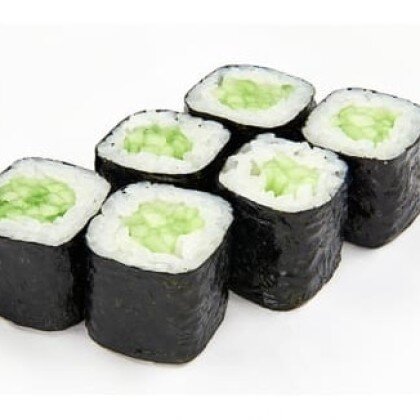 Мини ролл с огурцом