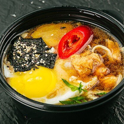 Рамен с курицей