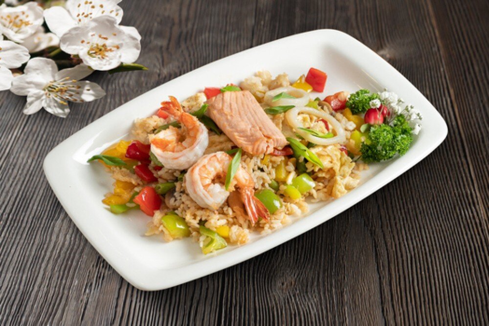 Тепаньяки морепродукты