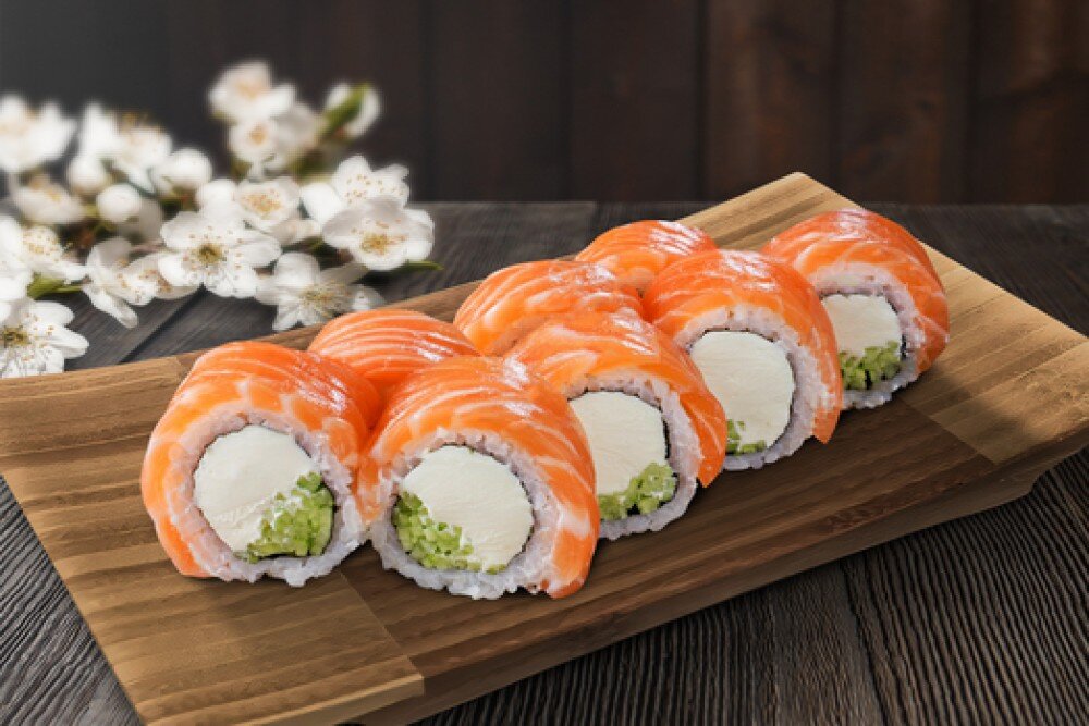 Филадельфия с лососем