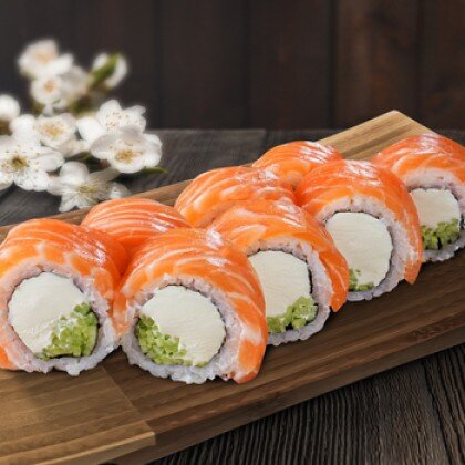 Филадельфия с лососем