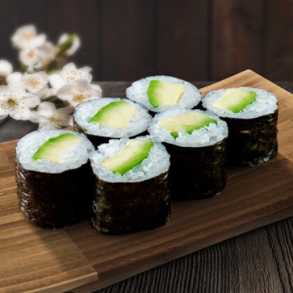 Маки с авокадо