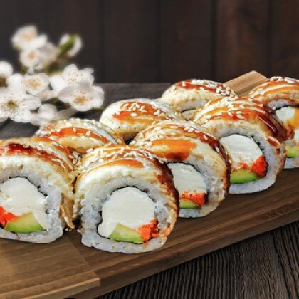 Ролл Сливочный угорь