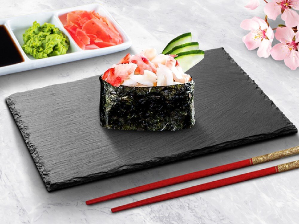 Нигири со снежным крабом